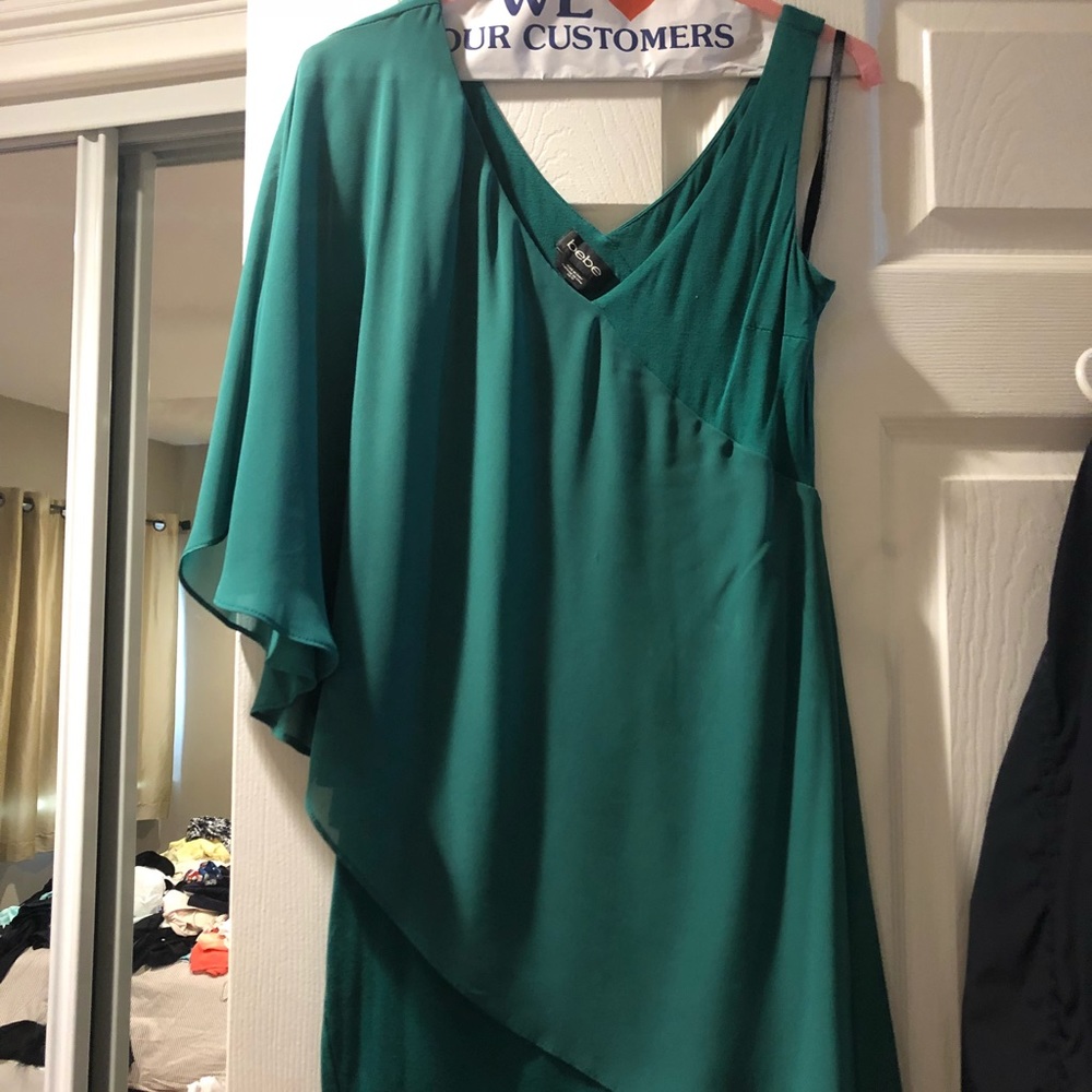 One shoulder dress